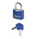 Lot de 2 cadenas Master Lock 9121EURTCOLBLU