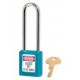 Lot de 2 cadenas de consignation Master Lock 410KALTTEAL