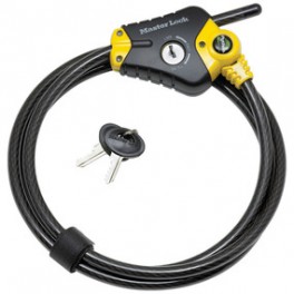 Câble de verrouillage réglable Master Lock Python 8418EURD