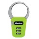 Mousqueton à code Master Lock 1550EURDCOLGRN