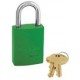 Cadenas de consignation Master Lock 6835GRN
